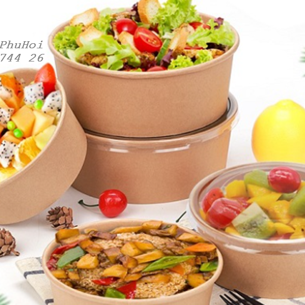 Tô giấy kraft 1500ml